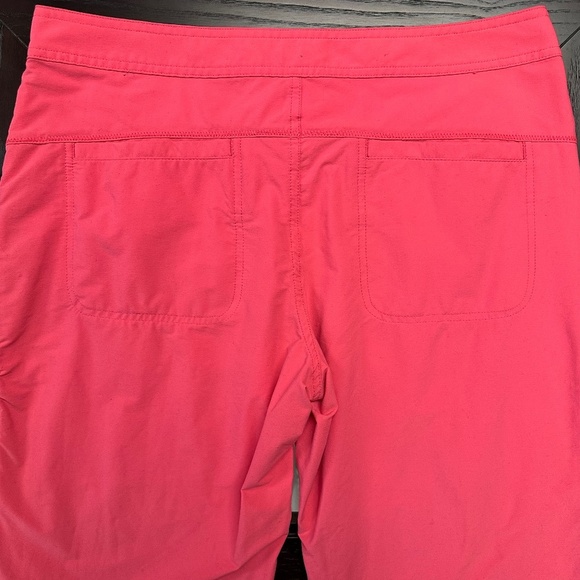 *CABELA'S** Hot Pink Cropped Outdoor Tie Cuff Pants Size 10 - Picture 4 of 8